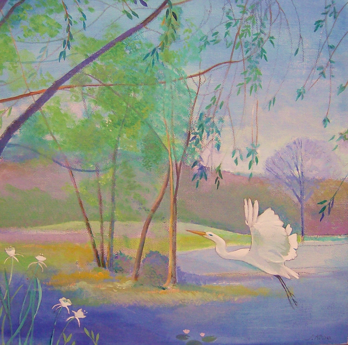 The Egret - Jan Kobe