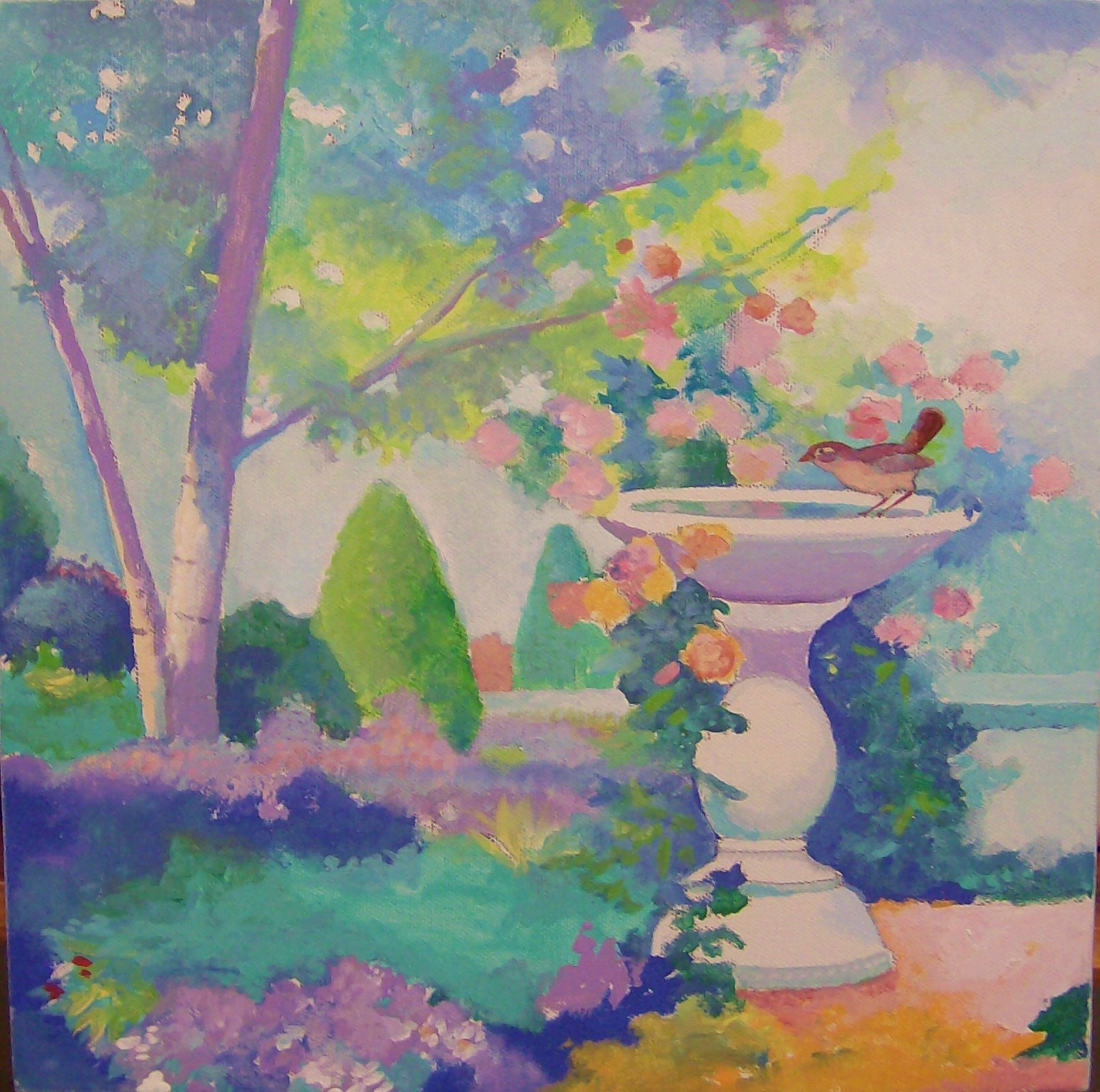Garden Scene - Jan Kobe